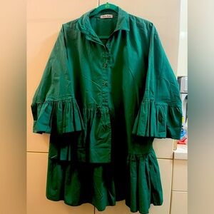 madison leigh dress Size 12 Tribal Midi Colorful Sleeveless